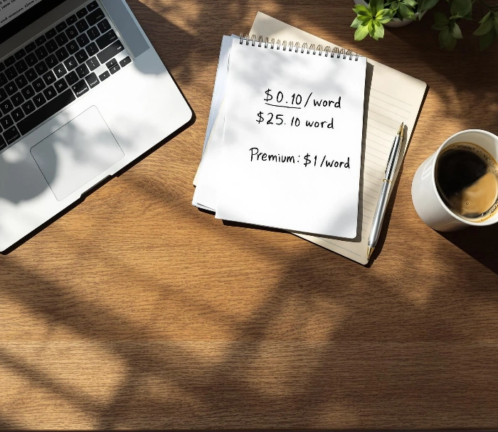 copywriting rates per word