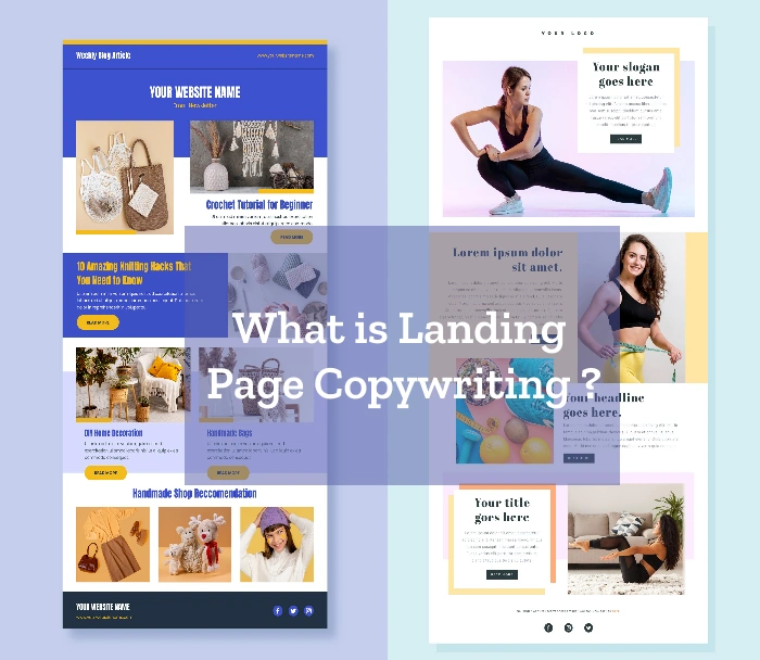 what is landing page copywriting